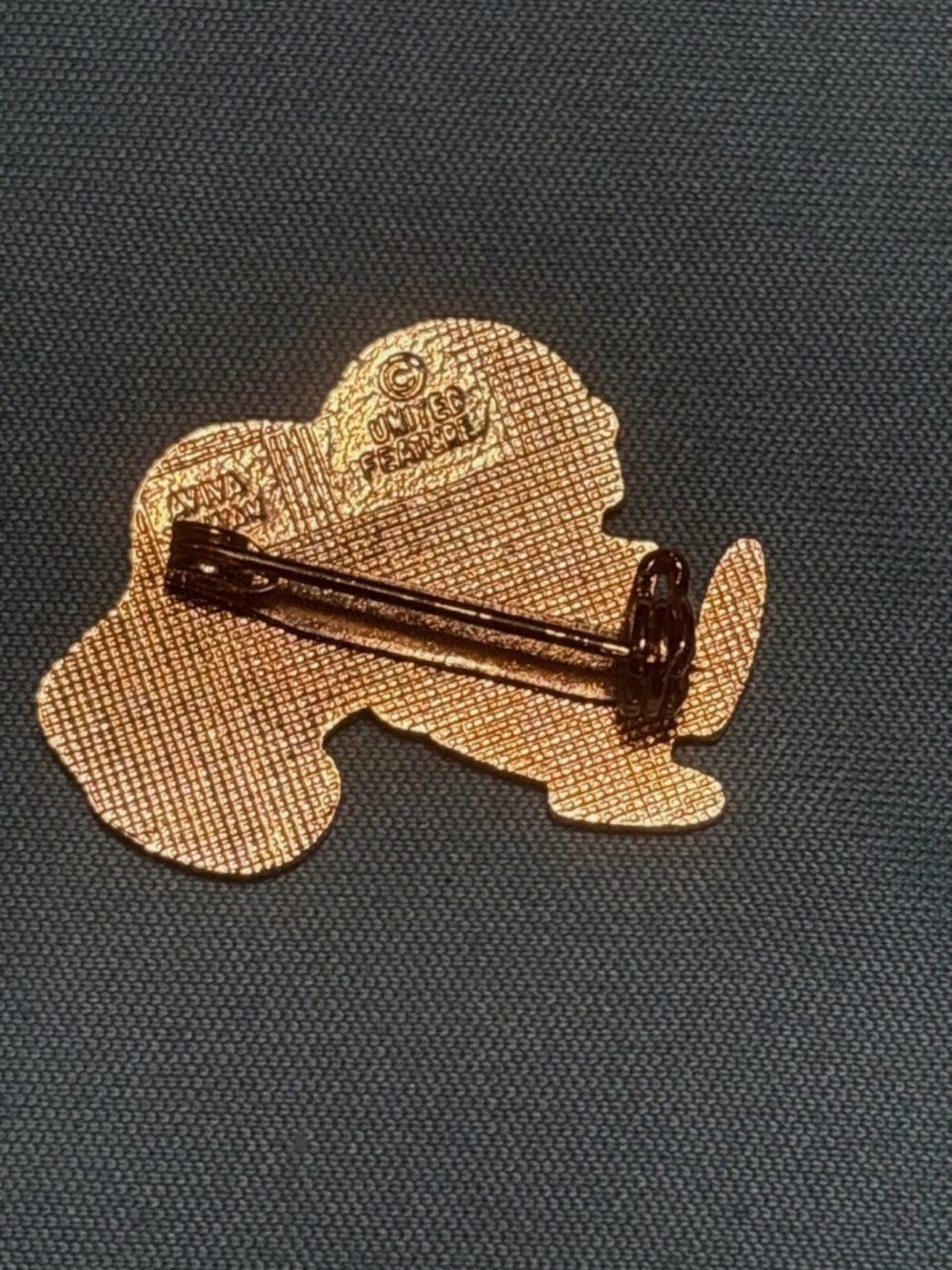 Peanuts Snoopy Bowling Enamel Pin - White & Black - Picture 3 of 5